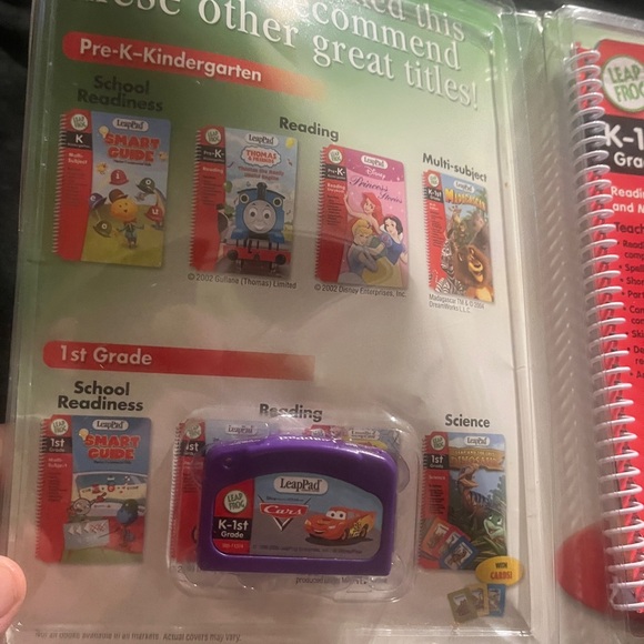 Leap F.  LeapPad Disney Pixar Cars K-1st . Interactive Book & C. - Picture 7 of 9